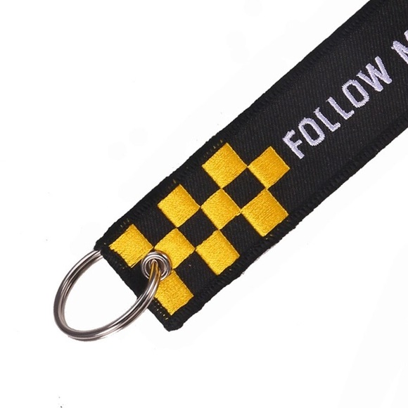 Aviator ‘Follow Me’ Keychain Luggage Tag - Picture 2 of 9